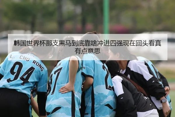 韩国世界杯那支黑马到底靠啥冲进四强现在回头看真有点意思